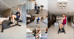 Bicicleta ergométrica horizontal e vertical Dream Fitness